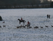 Beverley Boxing Day Hunt by Roger Spink