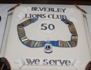 Beverley Lions 50th Anniversary Gala Dinner