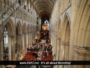 Beverley Minster Cleared for Antiques Roadshow