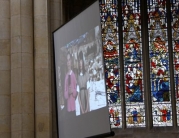 Beverley Minster Holds Movie Premier