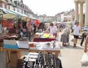 Beverley Saturday Market Shoppers