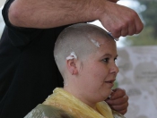 Children In Need : Abby Skye Shaves Her Head!