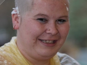 Children In Need : Abby Skye Shaves Her Head!