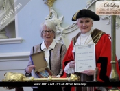 Cllr Margaret Pinder Thanks Beverley As New Mayor Is Ellected