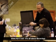 Counting Votes at the Beverley Leisure Centre