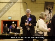 Counting Votes at the Beverley Leisure Centre