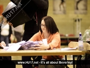 Counting Votes at the Beverley Leisure Centre