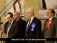 Counting Votes at the Beverley Leisure Centre