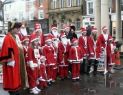 Cystic Fibrosis Trust Santa Fun Run