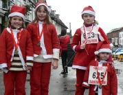 Cystic Fibrosis Trust Santa Fun Run