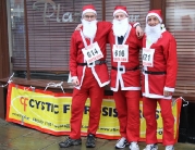 Cystic Fibrosis Trust Santa Fun Run