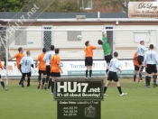 Danny Earl Strike Wins The Cup For Beverley Town