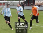 Danny Earl Strike Wins The Cup For Beverley Town