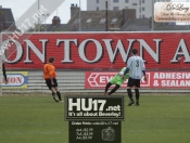 Danny Earl Strike Wins The Cup For Beverley Town