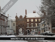 Snow in Beverley