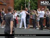 Olympic Torch Relay From The Media Truck