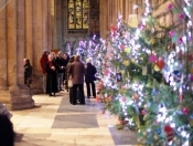 Over 3000 People Visit Minster For Christmas Tree Festival