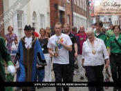 Paralympic Flame Is Welcomed By Hundreds At Beverley Minster