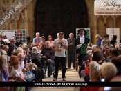 Paralympic Flame Is Welcomed By Hundreds At Beverley Minster