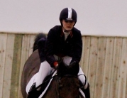 Rising Showjumping Star Pippa Allen Competes in Beverley