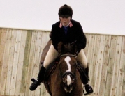 Rising Showjumping Star Pippa Allen Competes in Beverley