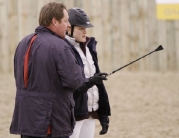 Rising Showjumping Star Pippa Allen Competes in Beverley