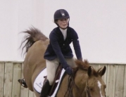 Rising Showjumping Star Pippa Allen Competes in Beverley