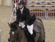 Rising Showjumping Star Pippa Allen Competes in Beverley