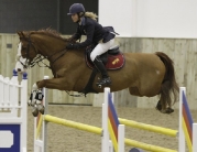 Rising Showjumping Star Pippa Allen Competes in Beverley