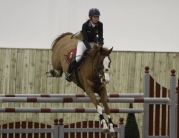 Rising Showjumping Star Pippa Allen Competes in Beverley