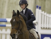 Rising Showjumping Star Pippa Allen Competes in Beverley