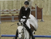 Rising Showjumping Star Pippa Allen Competes in Beverley