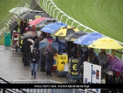 Punters Brave The Elements To Enjoy Curtain Raiser At Beverley