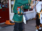 Royal Welcome for Green Ginger Morris Men