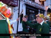 Royal Welcome for Green Ginger Morris Men