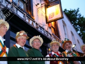 Royal Welcome for Green Ginger Morris Men