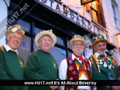 Royal Welcome for Green Ginger Morris Men