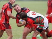 RUGBY LEAGUE : Crusaders Cruise To Victory