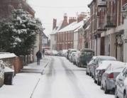 Snow Returns to Beverley