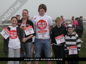 Hundreds Run A Mile For Sport Relief At Beverley Racecourse