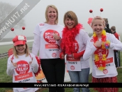 Hundreds Run A Mile For Sport Relief At Beverley Racecourse