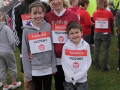 Hundreds Run A Mile For Sport Relief At Beverley Racecourse