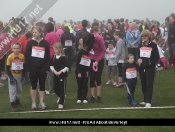 Hundreds Run A Mile For Sport Relief At Beverley Racecourse