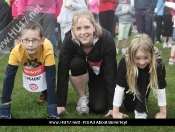 Hundreds Run A Mile For Sport Relief At Beverley Racecourse