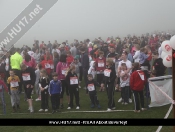 Hundreds Run A Mile For Sport Relief At Beverley Racecourse