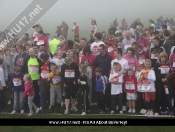 Hundreds Run A Mile For Sport Relief At Beverley Racecourse