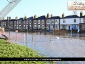 The Big Thaw Causes Flooding On The Beverley Westwood