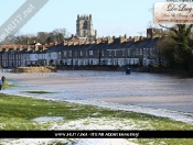The Big Thaw Causes Flooding On The Beverley Westwood