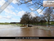 The Big Thaw Causes Flooding On The Beverley Westwood