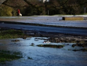 The Big Thaw Causes Flooding On The Beverley Westwood